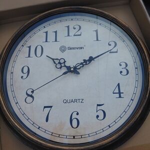 Black and White Wall Clock